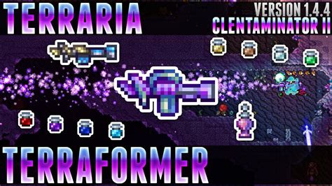 It is obtained by throwing a Clentaminator into Shimmer after the Moon Lord has been defeated. . Terraria terraformer